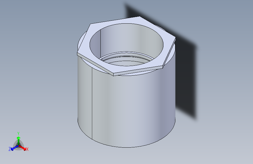 聚氯乙烯配件11A-Sch80_ReducerCoupling_SxS_829-670FB_12in x 10in