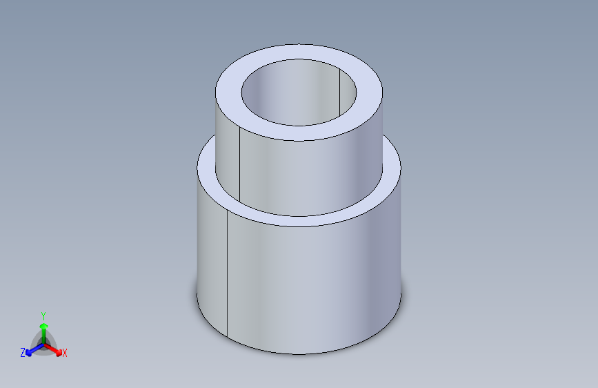 聚氯乙烯配件11-Sch80_ReducerCoupling_SxS_829-131_1in x 0.75in