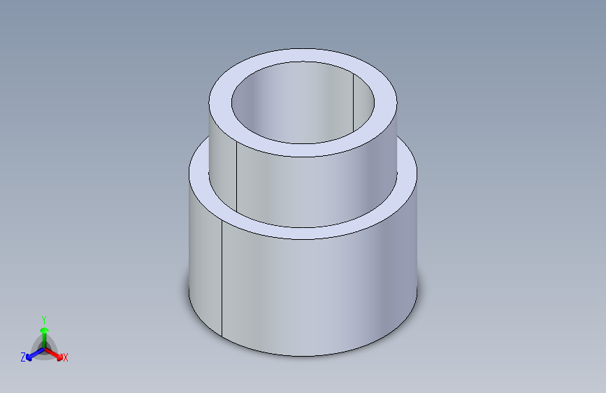聚氯乙烯配件11-Sch80_ReducerCoupling_SxS_829-251_2in x 1.5in