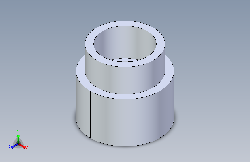 聚氯乙烯配件11-Sch80_ReducerCoupling_SxS_829-292FB_2.5in x 2in