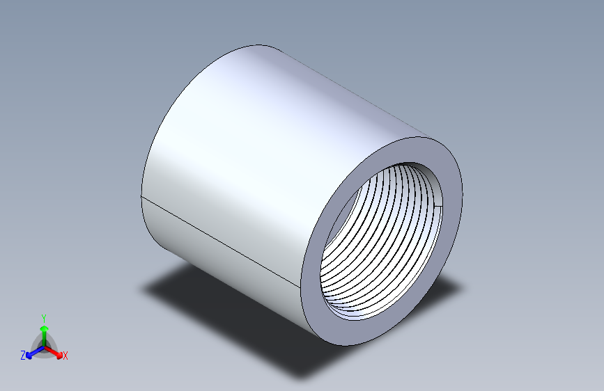 聚氯乙烯配件12-Sch80_Coupling_FPTxFPT_830-012 _1.25in