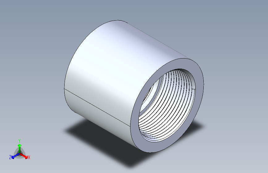 聚氯乙烯配件12-Sch80_Coupling_FPTxFPT_830-015 _1.5in