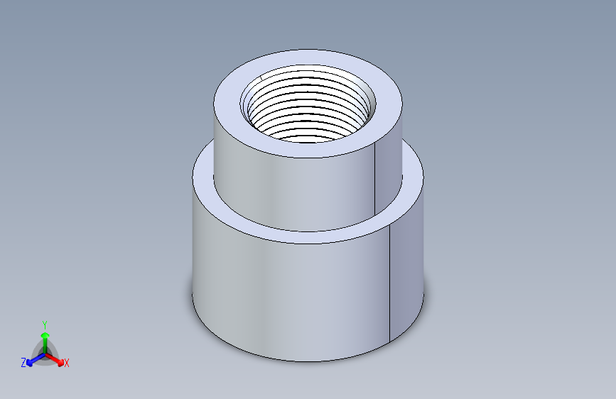 聚氯乙烯配件13-Sch80_ReducerCoupling_FPTxFPT_830-131_1in x 0.75in
