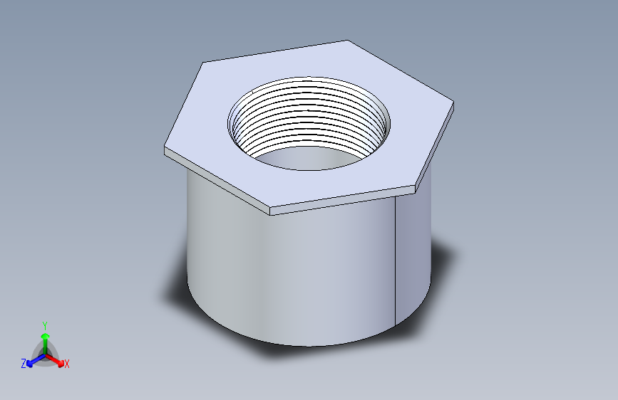 聚氯乙烯配件17-Sch80_ReducerBushing_FPTxSPIG_838-291_2.5in x 1.5in