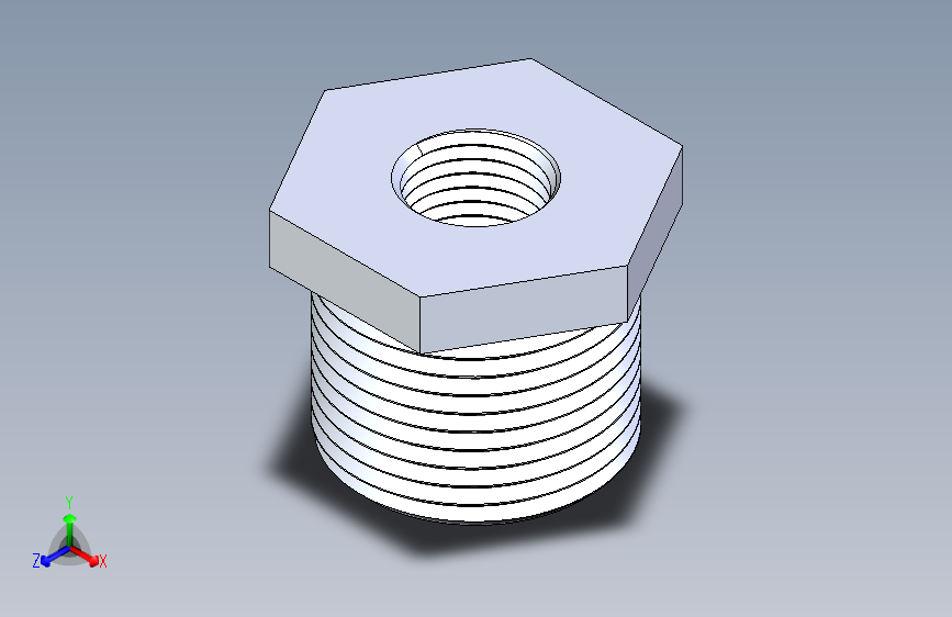 聚氯乙烯配件18-Sch80_ReducerBushing_MPTxFPT_839-098_0.75in x 0.25in
