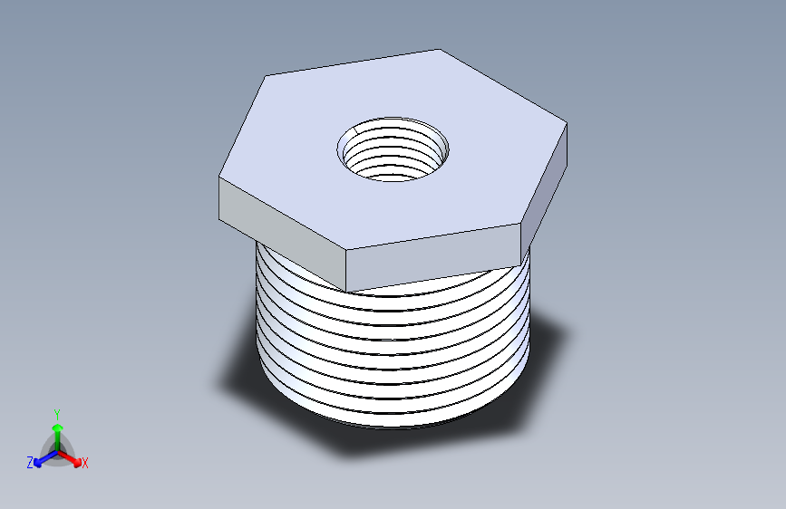 聚氯乙烯配件18-Sch80_ReducerBushing_MPTxFPT_839-128_1in x 0.25in