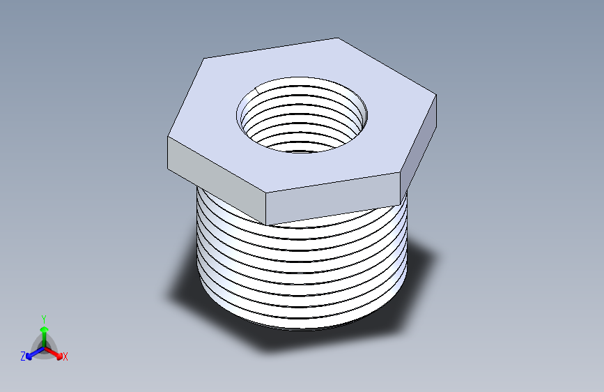 聚氯乙烯配件18-Sch80_ReducerBushing_MPTxFPT_839-130_1in x 0.5in