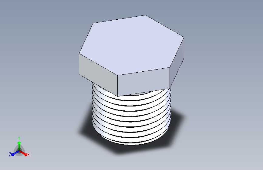 聚氯乙烯配件22-Sch80_Plug_MPT_850-003_0.375in