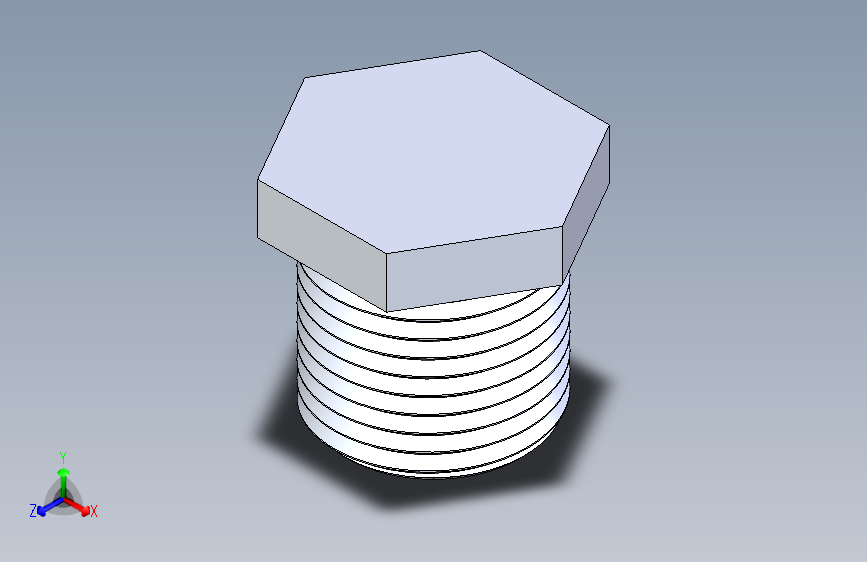 聚氯乙烯配件22-Sch80_Plug_MPT_850-005_0.5in