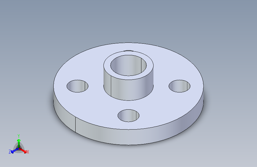 聚氯乙烯配件23-Sch80_Flange One-Piece_SOC_851-005_0.5in
