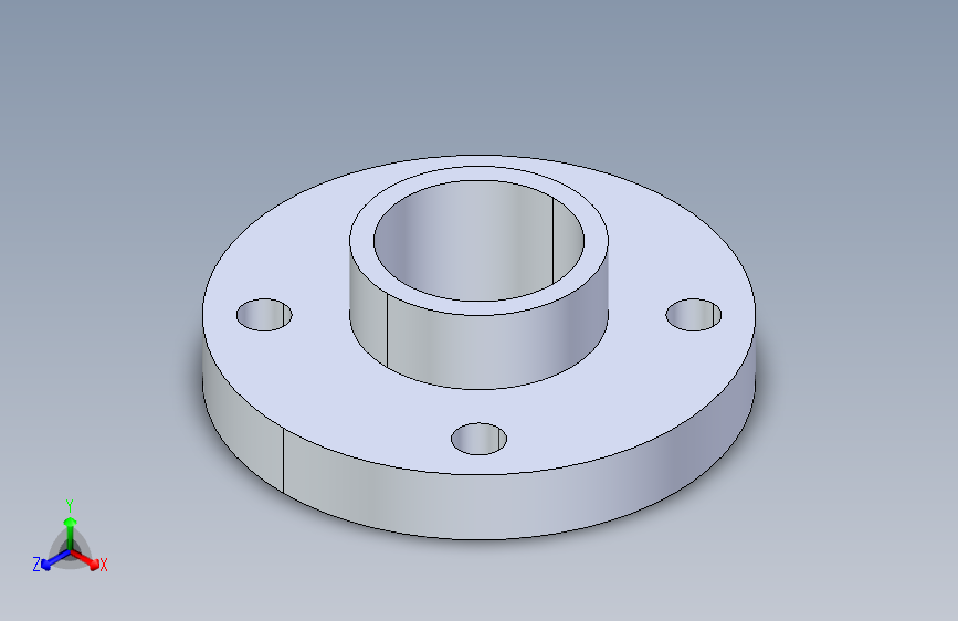 聚氯乙烯配件23-Sch80_Flange One-Piece_SOC_851-015_1.5in