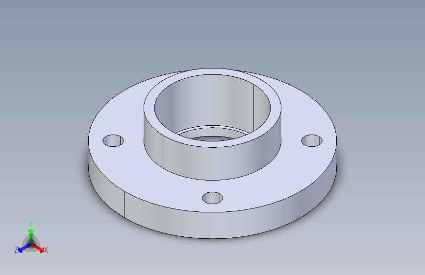 聚氯乙烯配件23-Sch80_Flange One-Piece_SOC_851-030_3in