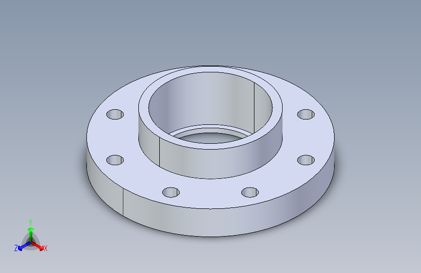 聚氯乙烯配件23-Sch80_Flange One-Piece_SOC_851-040_4in