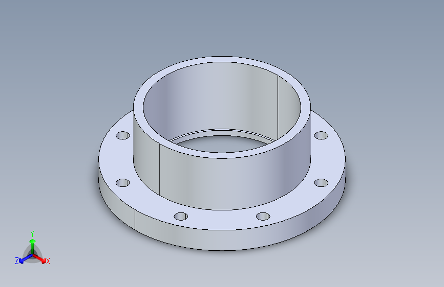 聚氯乙烯配件23-Sch80_Flange One-Piece_SOC_851-080_8in