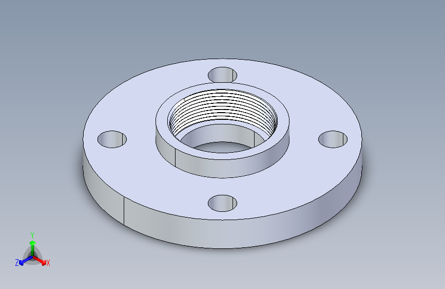 聚氯乙烯配件24-Sch80_Flange One-Piece_FPT_852-020_2in