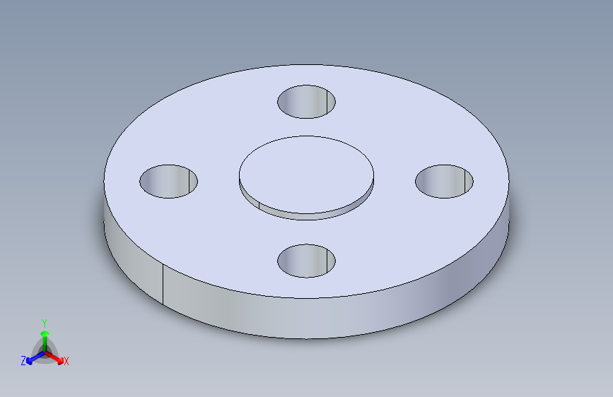 聚氯乙烯配件25-Sch80_Blind Flange_853-005_0.5in