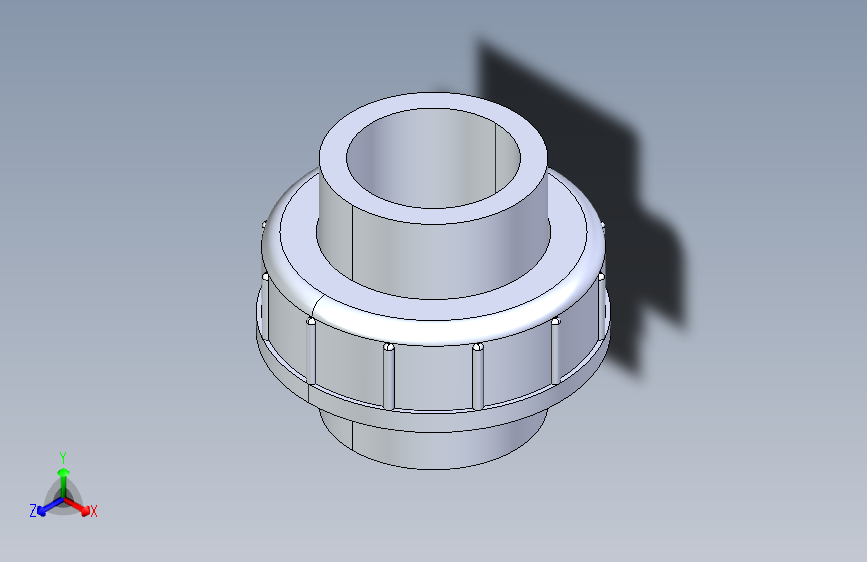 聚氯乙烯配件29-Sch80_Union T375_SxS_857-375-015_1.5in