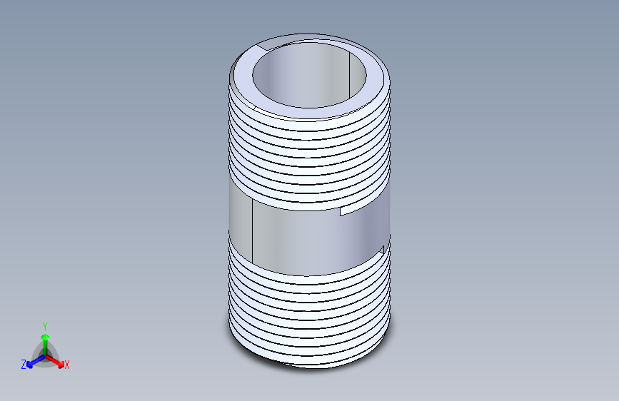 聚氯乙烯配件33-Sch80_Nipple_MPTxMPT_861-020_0.75in x 2in