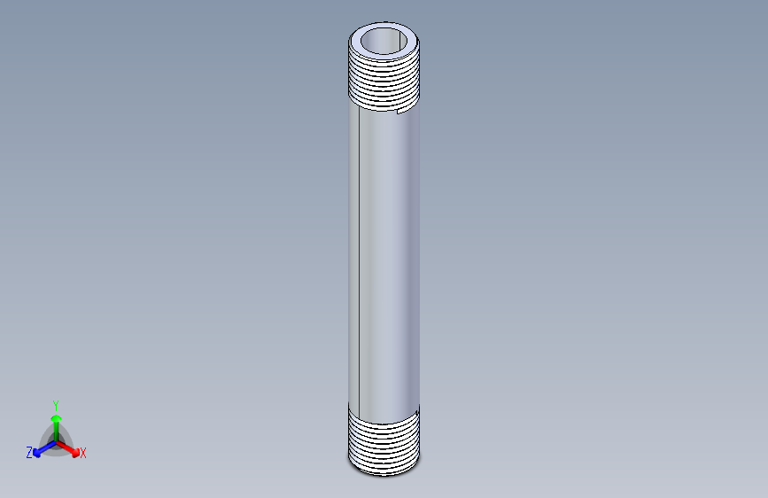 聚氯乙烯配件33-Sch80_Nipple_MPTxMPT_861-084_0.5in x 6in
