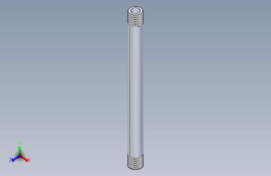 聚氯乙烯配件33-Sch80_Nipple_MPTxMPT_861-087_0.5in x 10in