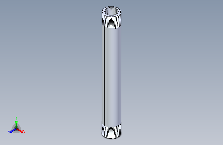 聚氯乙烯配件33-Sch80_Nipple_MPTxMPT_861-110_0.75in x 8in