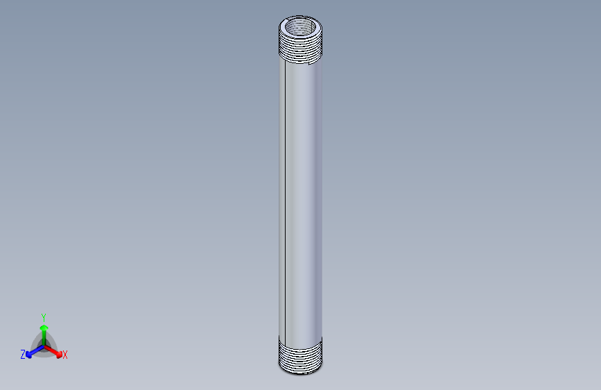 聚氯乙烯配件33-Sch80_Nipple_MPTxMPT_861-111_0.75in x 10in