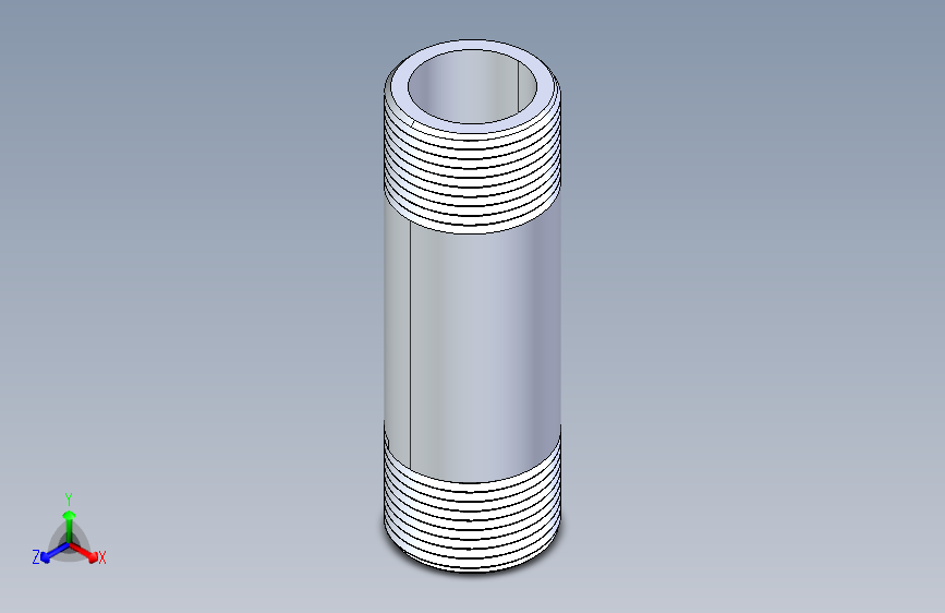 聚氯乙烯配件33-Sch80_Nipple_MPTxMPT_861-136_1in x 4in