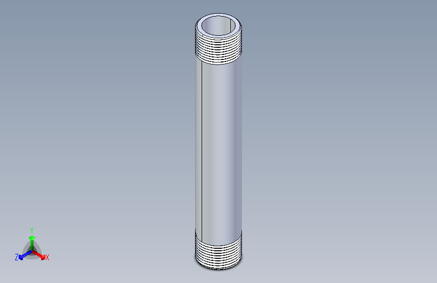 聚氯乙烯配件33-Sch80_Nipple_MPTxMPT_861-139_1in x 8in