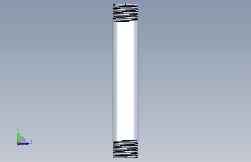 聚氯乙烯配件33-Sch80_Nipple_MPTxMPT_861-139_1in x 8in