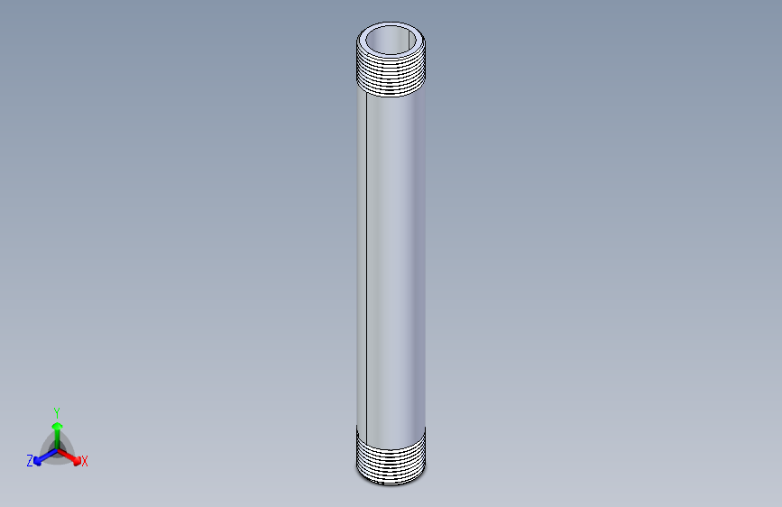 聚氯乙烯配件33-Sch80_Nipple_MPTxMPT_861-140_1in x 10in