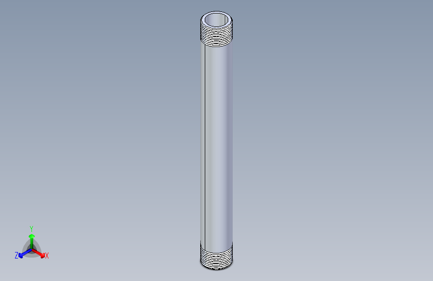 聚氯乙烯配件33-Sch80_Nipple_MPTxMPT_861-141_1in x 12in
