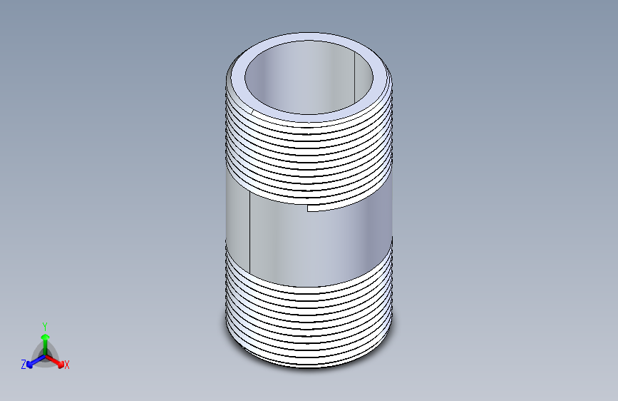 聚氯乙烯配件33-Sch80_Nipple_MPTxMPT_861-172_1.25in x 3in