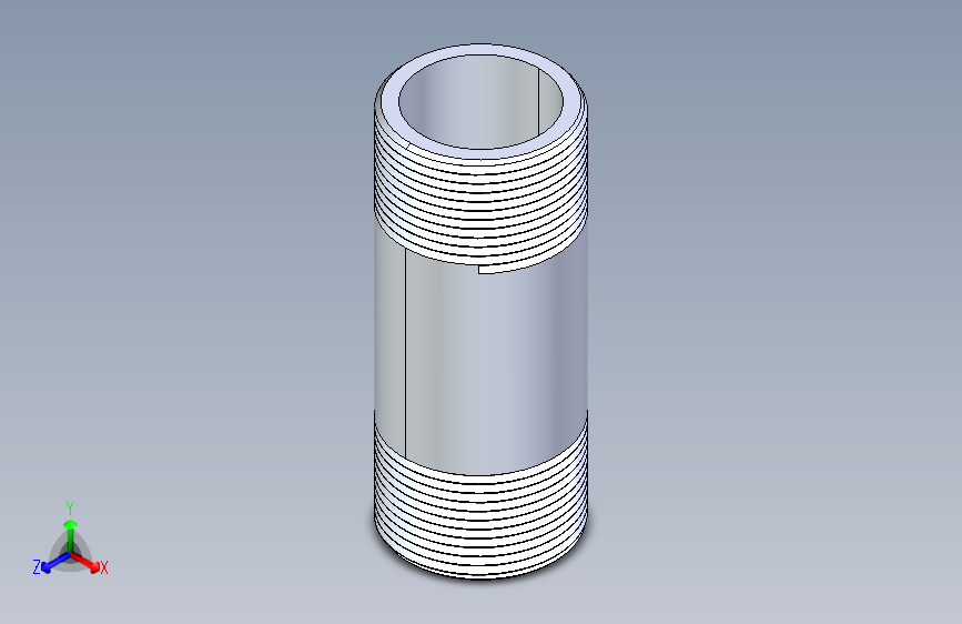 聚氯乙烯配件33-Sch80_Nipple_MPTxMPT_861-173_1.25in x 4in