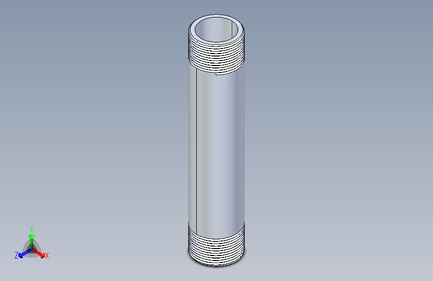 聚氯乙烯配件33-Sch80_Nipple_MPTxMPT_861-176_1.25in x 8in