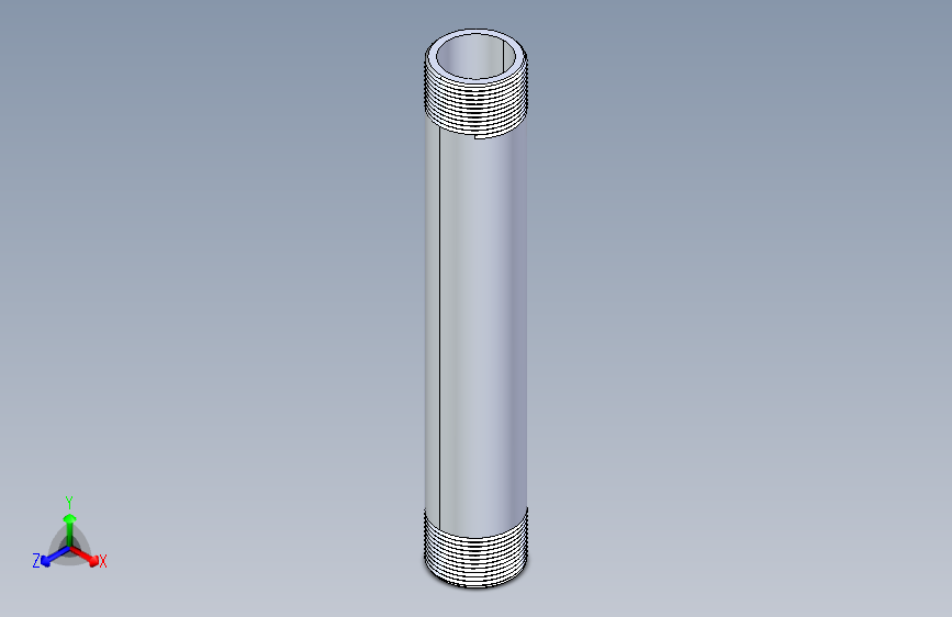 聚氯乙烯配件33-Sch80_Nipple_MPTxMPT_861-177_1.25in x 10in