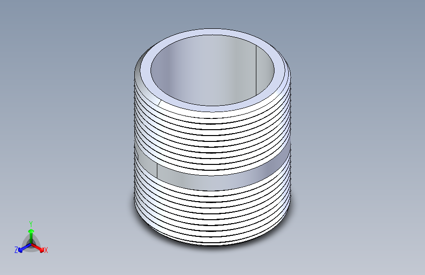 聚氯乙烯配件33-Sch80_Nipple_MPTxMPT_861-214_1.5in x 2in