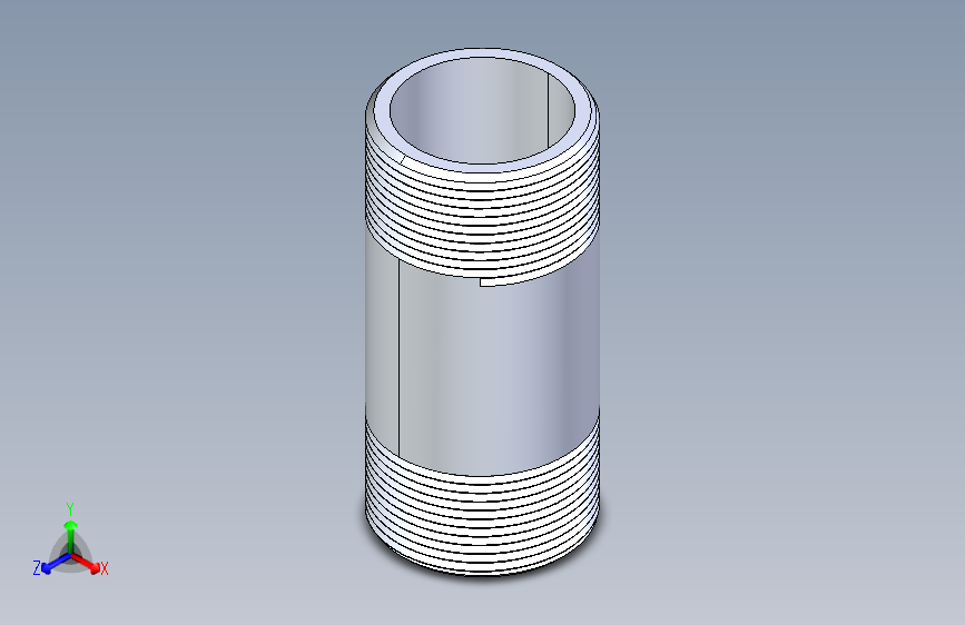 聚氯乙烯配件33-Sch80_Nipple_MPTxMPT_861-216_1.5in x 4in