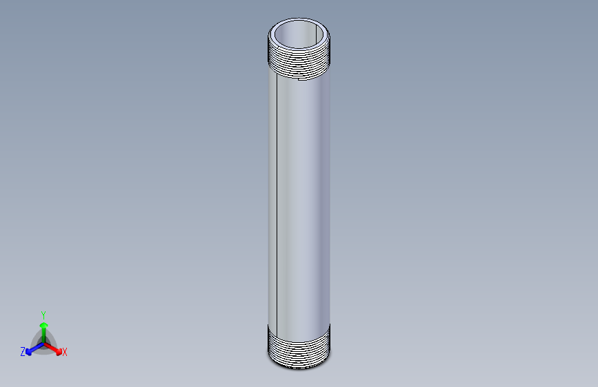 聚氯乙烯配件33-Sch80_Nipple_MPTxMPT_861-221_1.5in x 12in