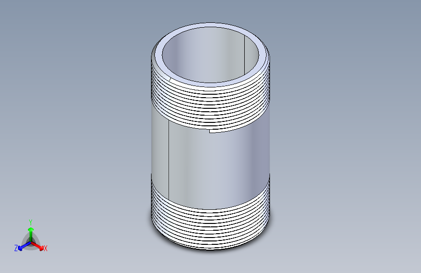 聚氯乙烯配件33-Sch80_Nipple_MPTxMPT_861-254_2in x 4in