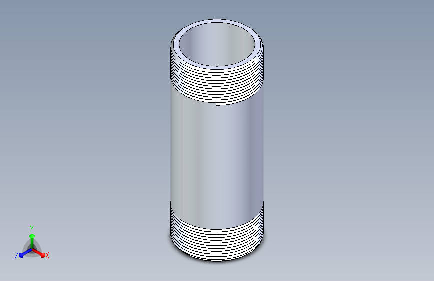 聚氯乙烯配件33-Sch80_Nipple_MPTxMPT_861-256_2in x 6in