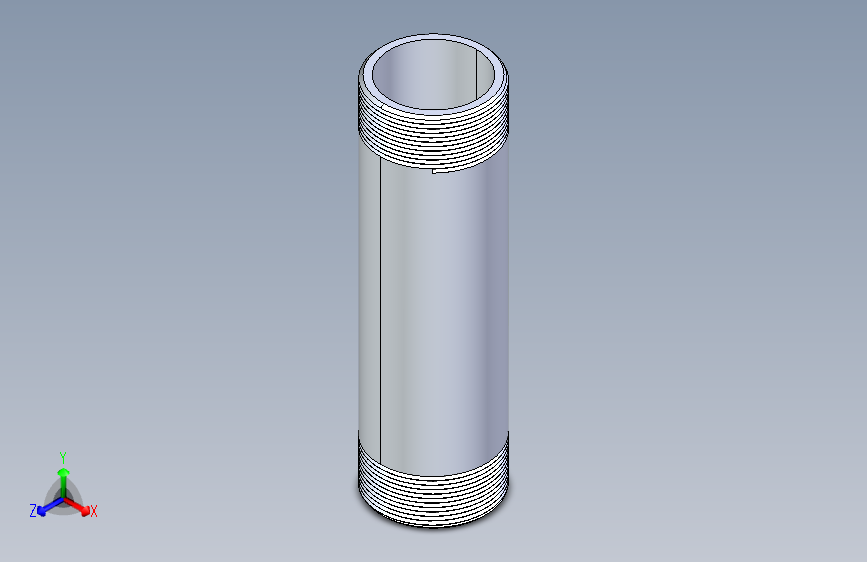 聚氯乙烯配件33-Sch80_Nipple_MPTxMPT_861-257_2in x 8in