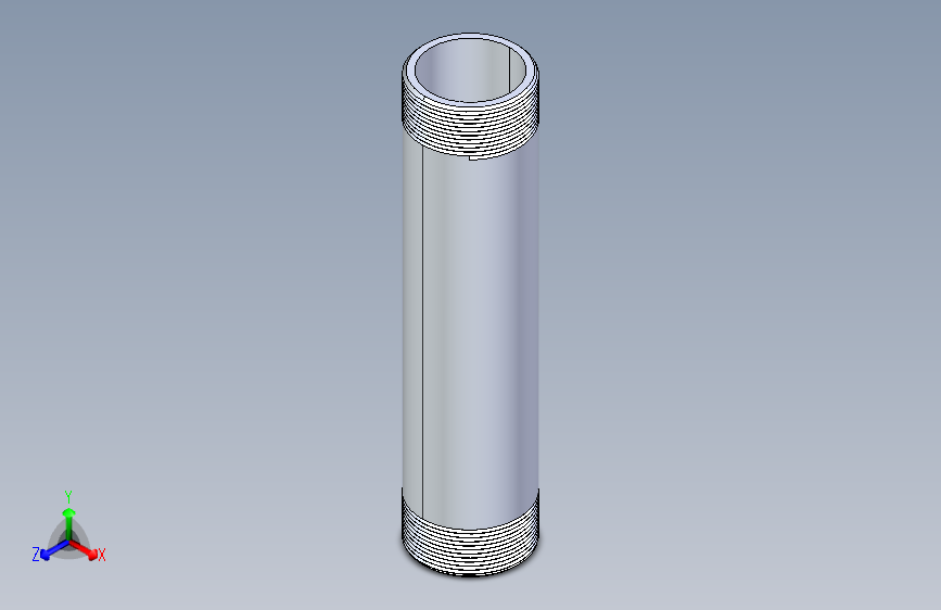 聚氯乙烯配件33-Sch80_Nipple_MPTxMPT_861-258_2in x 10in