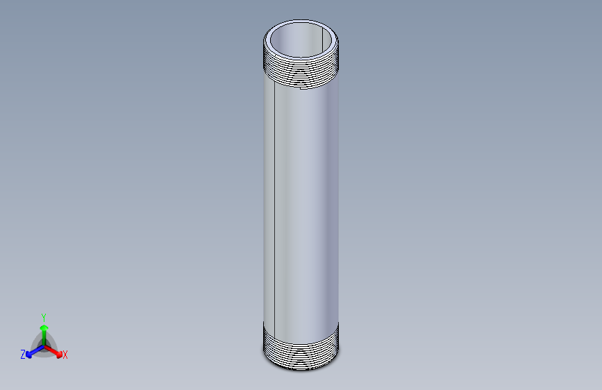 聚氯乙烯配件33-Sch80_Nipple_MPTxMPT_861-259_2in x 12in