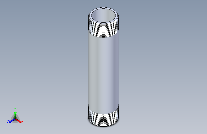聚氯乙烯配件33-Sch80_Nipple_MPTxMPT_861-300_2.5in x 12in