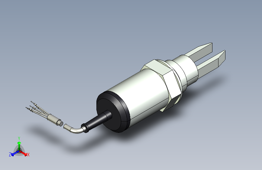 超声波设备TH-69mm-2.72in-SS-OUTPUT-2-wire-DC-CABLE-BSP-THREAD-ATEX