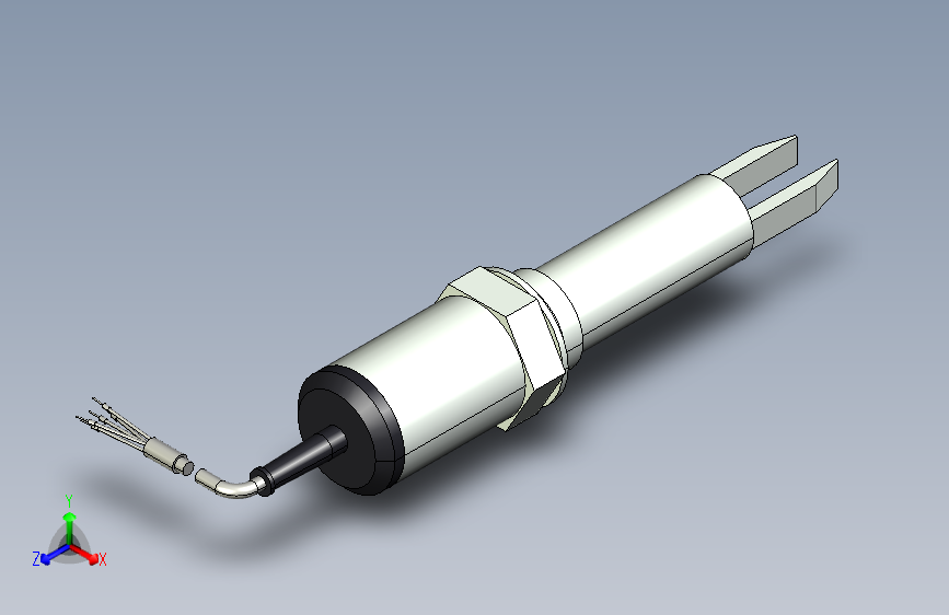 超声波设备TH-125mm-4.92in-SS-OUTPUT-2-wire-DC-CABLE-BSP-THREAD-ATEX