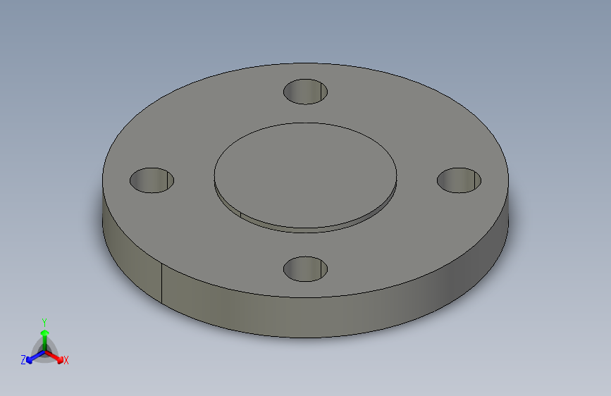 船舶管路系统SeaCor_Blind Flange_37J153012_1.25in