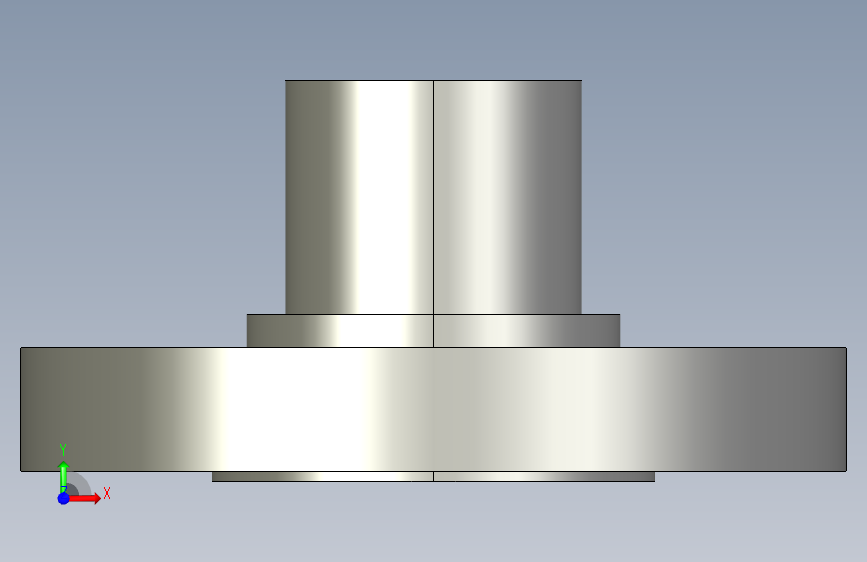 船舶管路系统SeaCor_Flange Vanstone_SPIG_37J156012_1.25in 正面视图