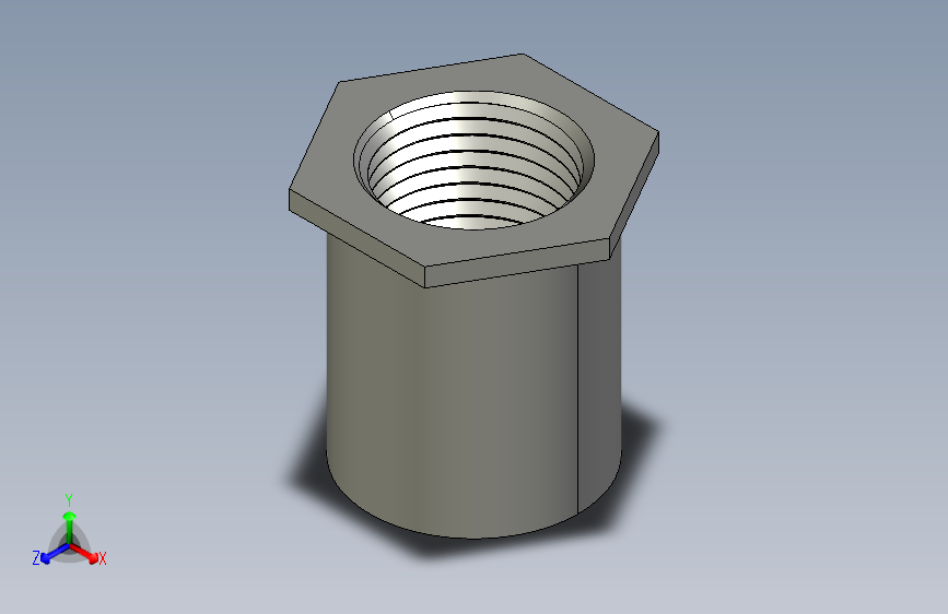 船舶管路系统SeaCor_ReducerBushing_FPTxSPIG_37J138101_0.75in x 0.5in