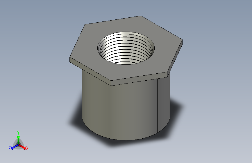 船舶管路系统SeaCor_ReducerBushing_FPTxSPIG_37J138167_1.25in x 0.75in